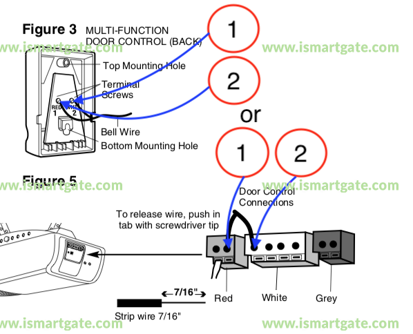 smart garage door opener for LiftMaster 2500