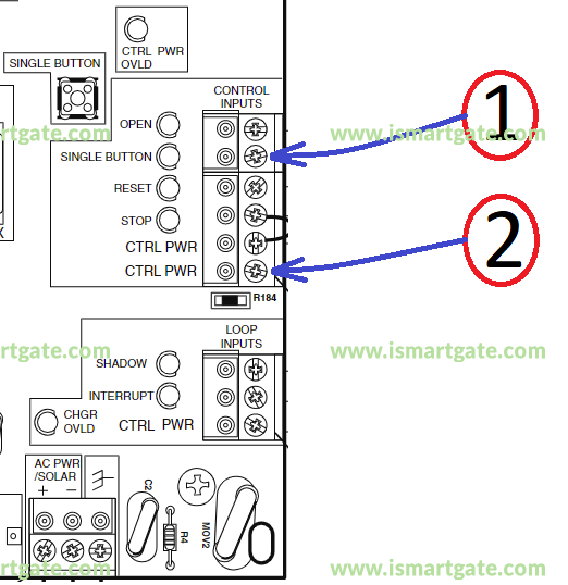 smart garage door opener for LiftMaster LA412