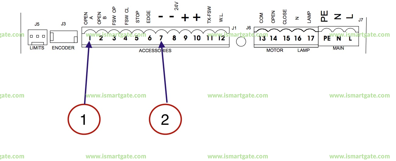 smart garage door opener for FAAC 740 — free download