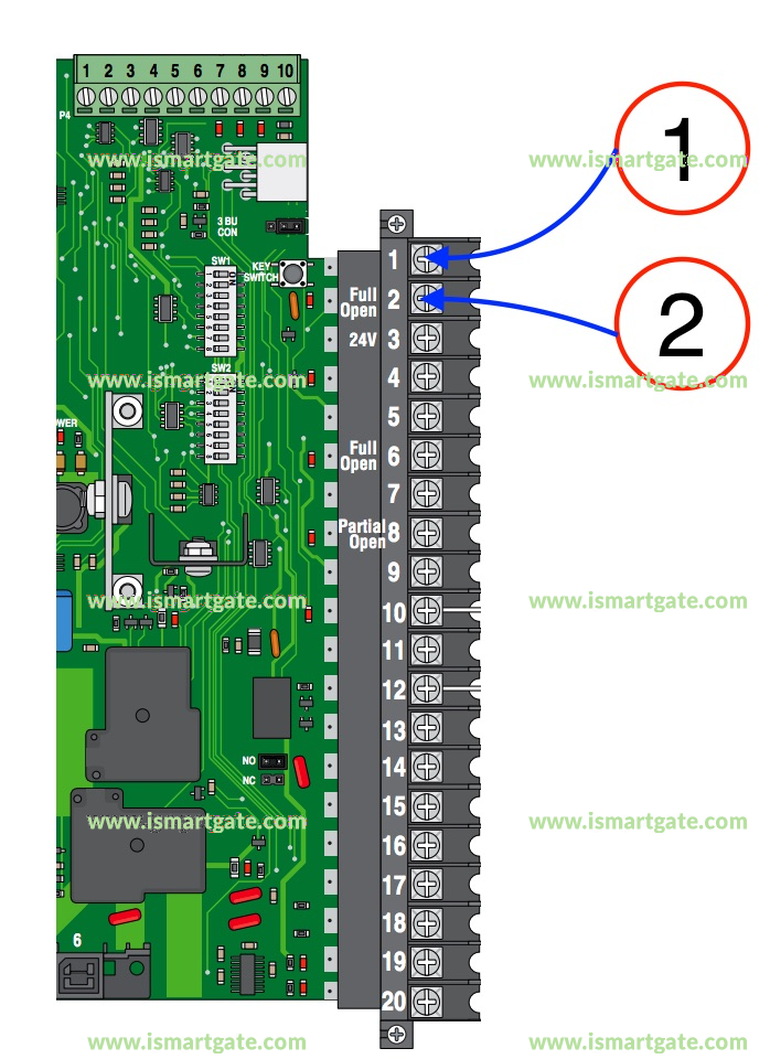 smart garage door opener for DoorKing 9024
