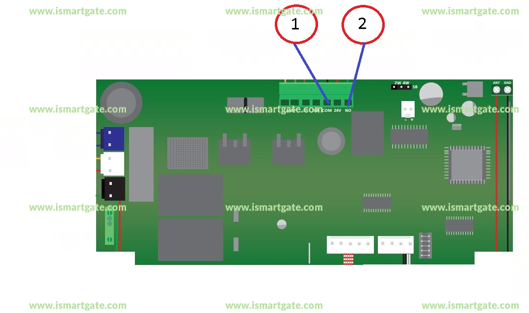 smart garage door opener for AVANTI Tseriesv3